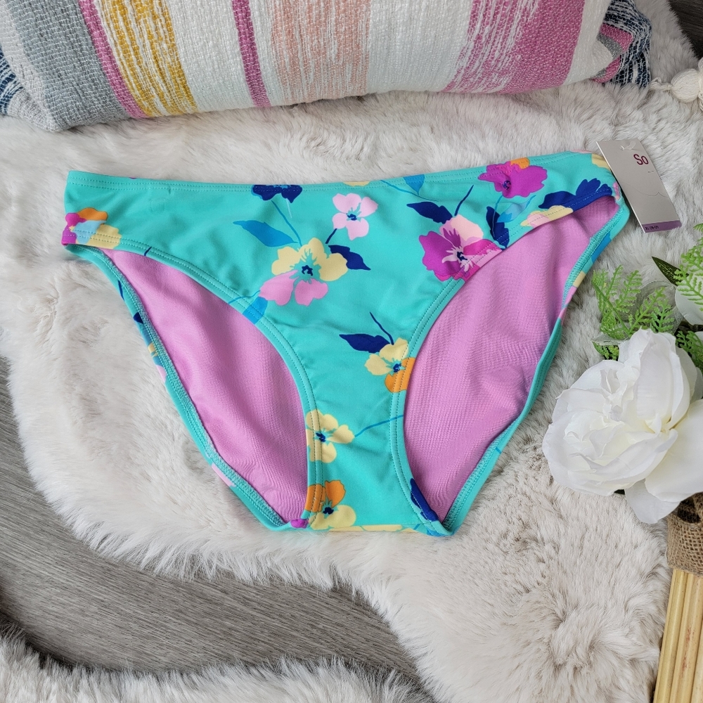 Hipster Bikini Bottom Tropical Print